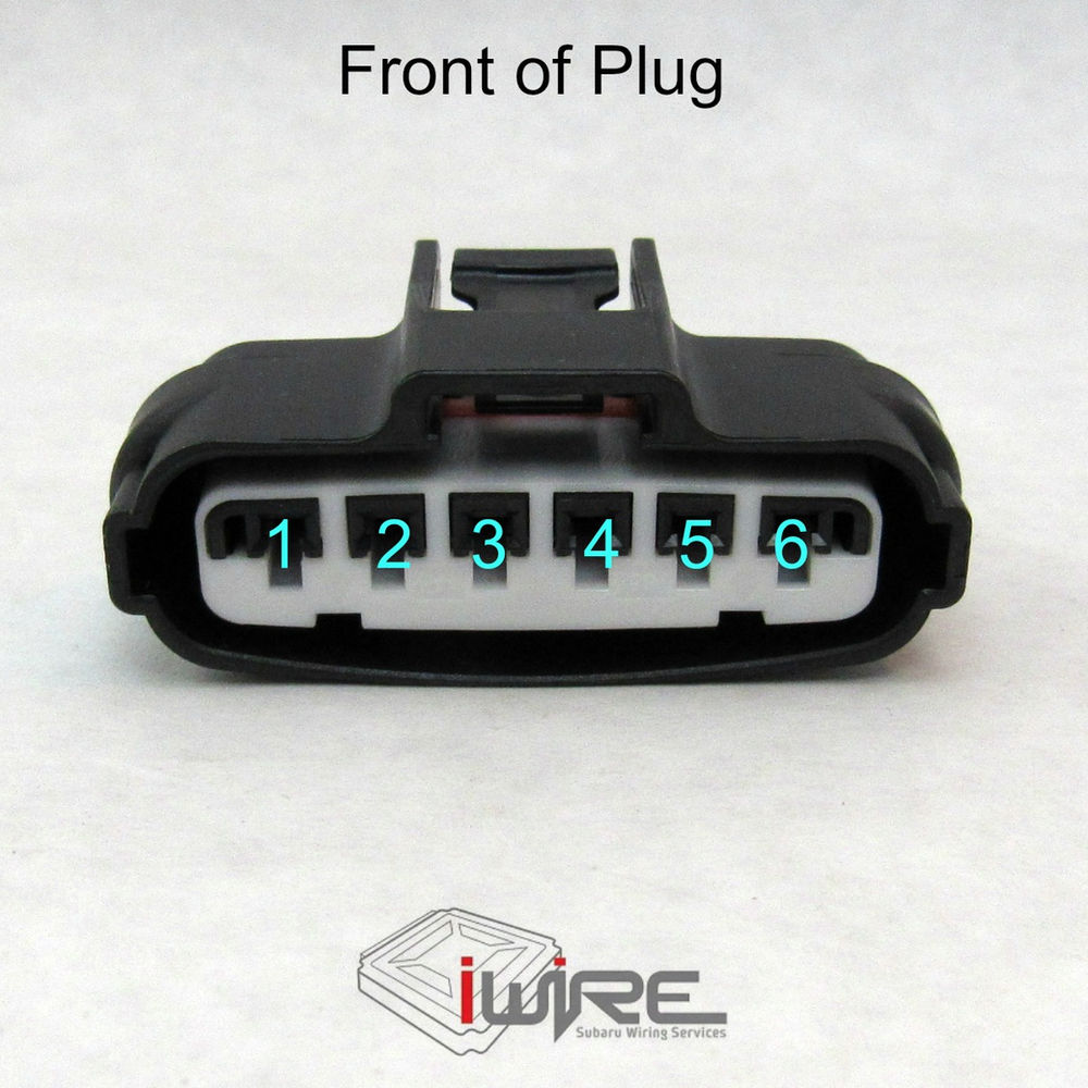Terminal Order on a Subaru Plug iWire Subaru Wiring Solutions