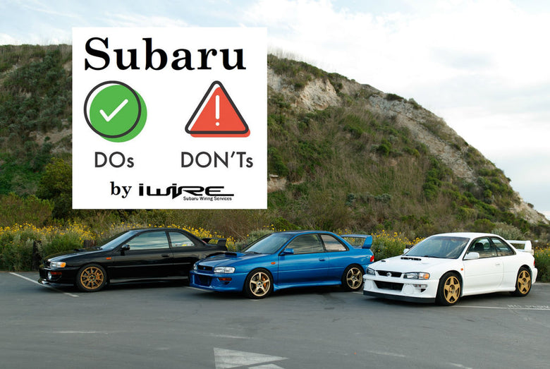 Subaru Project Do's and Don'ts