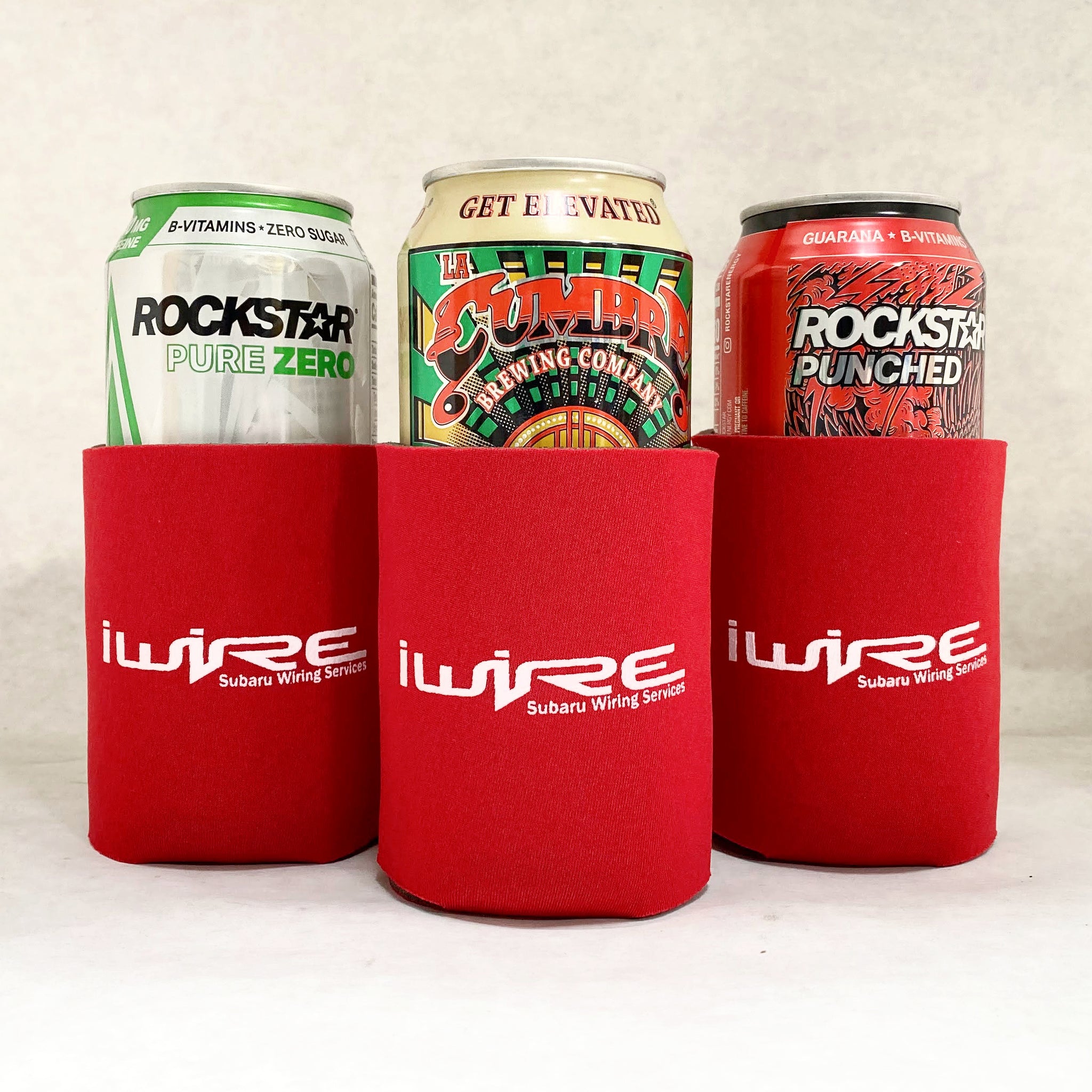 Iwire Buttons iWire Koozie | iWire Subaru Wiring Solutions